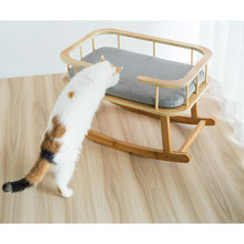 Load image into Gallery viewer, INSTACHEW Rockaby Pet Bed, Comfy and Portable Kitten Couch with Soft
